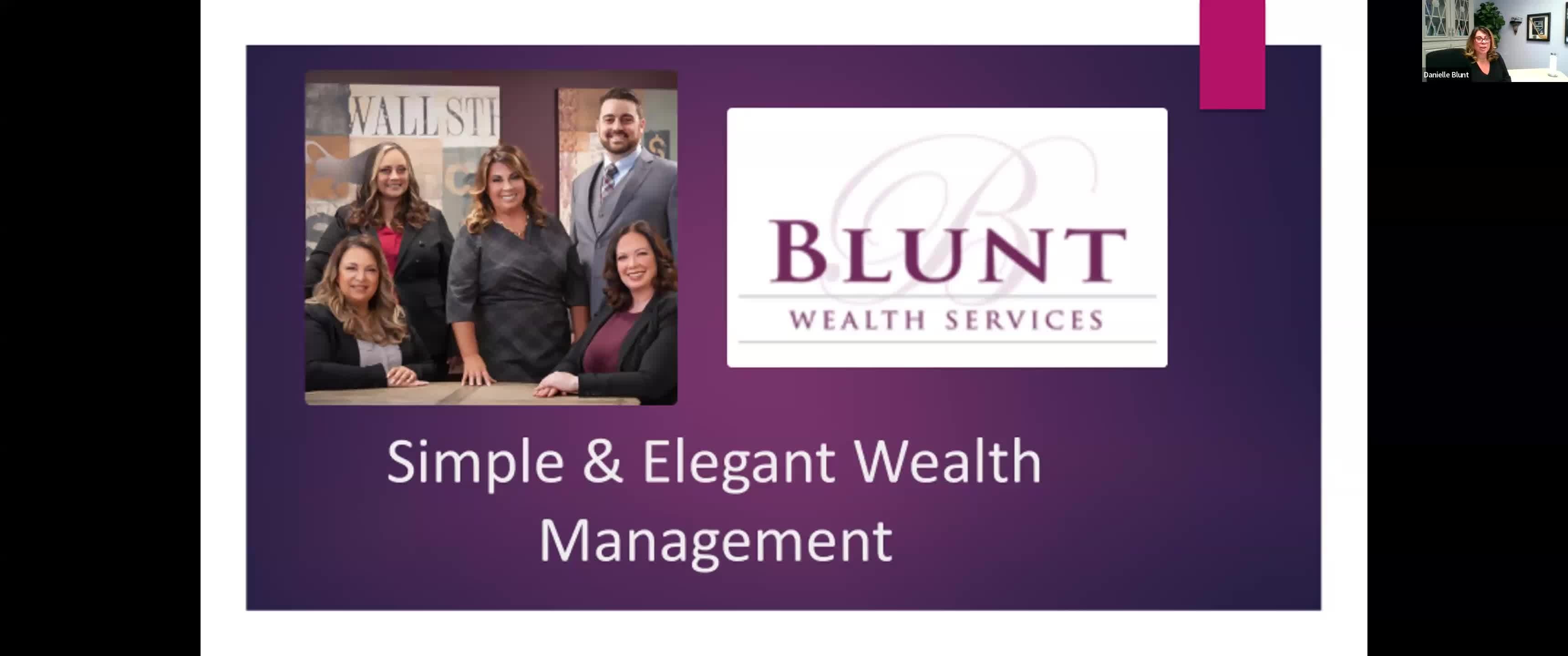 Simple & Elegant Wealth Management Webinar
